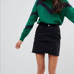 ASOS denim skirt